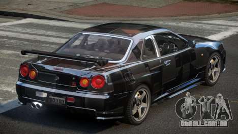 Nissan Skyline R34 GST Racing L10 para GTA 4