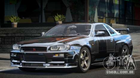 Nissan Skyline R34 GST Racing L10 para GTA 4