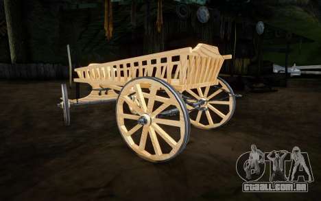 Wooden carts (NEW) para GTA San Andreas