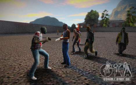 The Zombie Deathmatch para GTA San Andreas