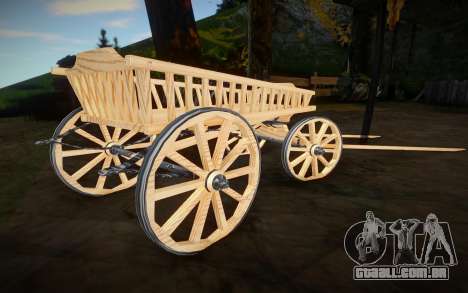 Wooden carts (NEW) para GTA San Andreas