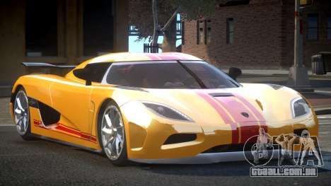 Koenigsegg Agera SP Drift L2 para GTA 4