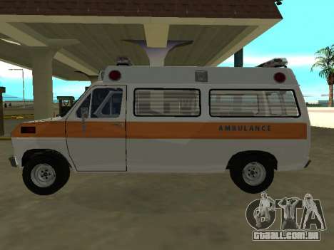 Ford Econoline E-250 1986 ambulance para GTA San Andreas