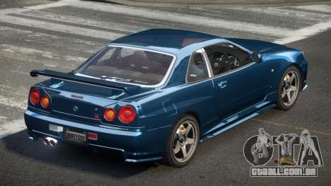 Nissan Skyline R34 GST Racing para GTA 4
