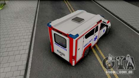 Dacia Duster 2020 Ambulance para GTA San Andreas