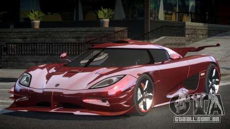 Koenigsegg One SP-R para GTA 4