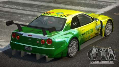 Nissan Skyline R34 G-Custom L7 para GTA 4