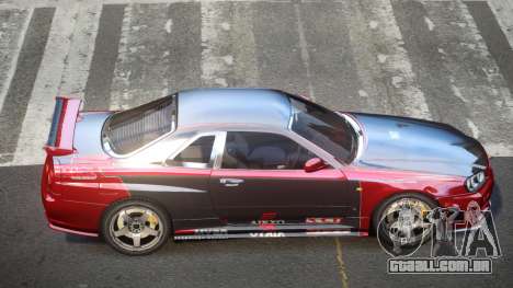 Nissan Skyline R34 GST Racing L6 para GTA 4