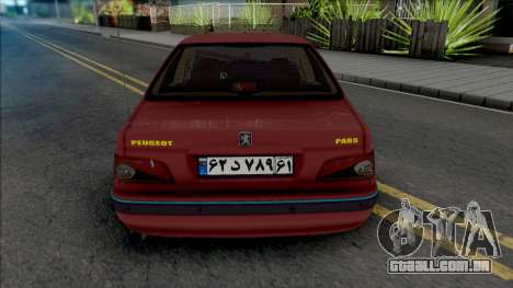 Peugeot Pars Sport FC Barcelona para GTA San Andreas