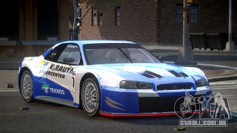 Nissan Skyline R34 G-Custom L3 para GTA 4