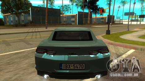 Chevrolet COPO Camaro 2019 para GTA San Andreas