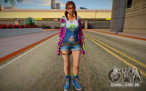 Tekken 7 Julia Chang Default Casual para GTA San Andreas