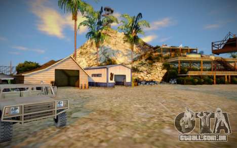 Mansion En El Monte Chiliad para GTA San Andreas