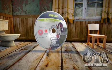 CD Savegame Icon (CD XboX) para GTA San Andreas