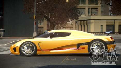 Koenigsegg Agera SP Drift L2 para GTA 4