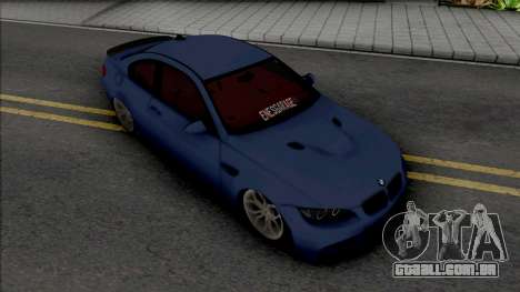 BMW M3 E92 EnesGarage para GTA San Andreas