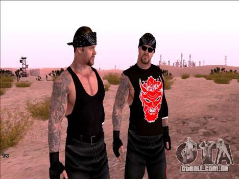WWE The Undertaker American Badass v2 para GTA San Andreas