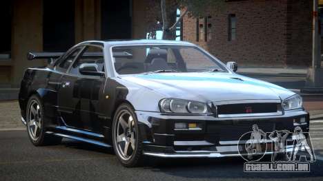 Nissan Skyline R34 GST Racing L10 para GTA 4