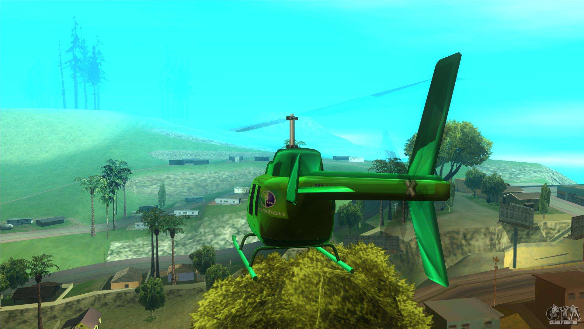 Helicópteros no GTA San Andreas com instalação automatizada: download  gratuito helicóptero para GTA SA