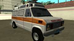 Ford Econoline E-250 1986 ambulance para GTA San Andreas