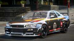 Nissan Skyline R34 GST Racing L1 para GTA 4