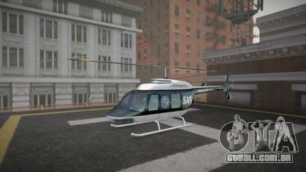 Correção de helicóptero na delegacia para GTA San Andreas
