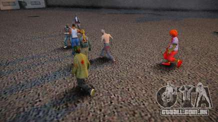 The Zombie Deathmatch para GTA San Andreas