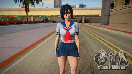 Mikasa Ackerman Sailor School para GTA San Andreas