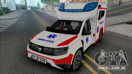Dacia Duster 2020 Ambulance para GTA San Andreas