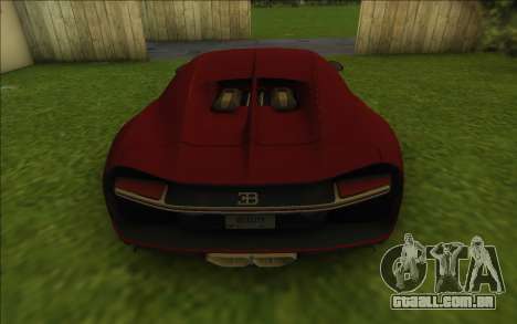 Bugatti Chiron para GTA Vice City