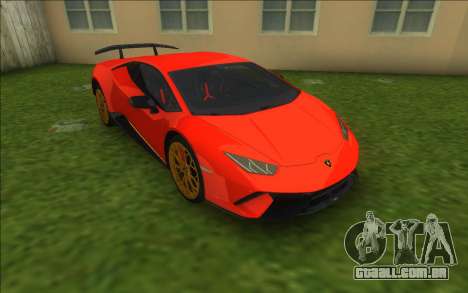 Lamborghini Huracan Performante para GTA Vice City