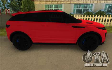 Land Rover Range Rover Evoque para GTA Vice City