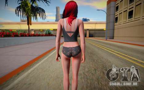Lana top and panties from The Sims 4 para GTA San Andreas