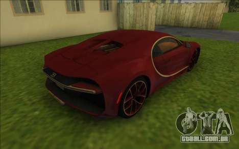 Bugatti Chiron para GTA Vice City