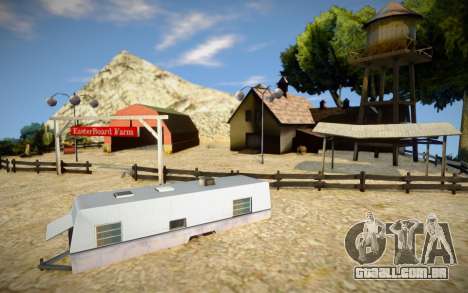 New Farm In Mount Chiliad para GTA San Andreas