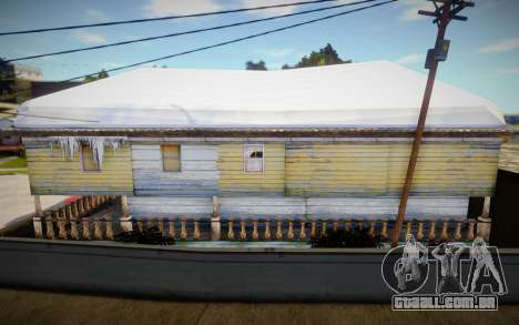 Winter CJ House para GTA San Andreas