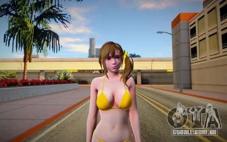Misaki Bikini para GTA San Andreas