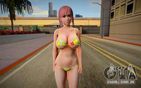 Honoka Happy Egg Bikini para GTA San Andreas