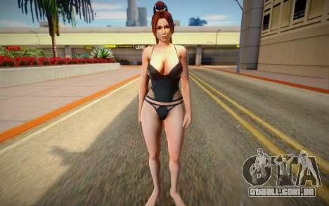 Mai Shiranui Leotard para GTA San Andreas