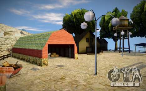 New Farm In Mount Chiliad para GTA San Andreas