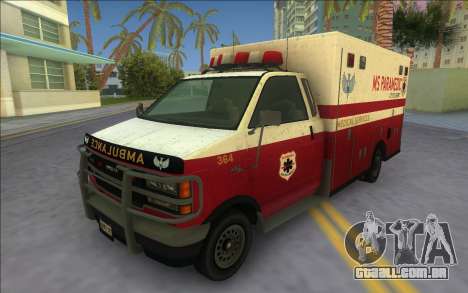 Ambulance from GTA IV para GTA Vice City