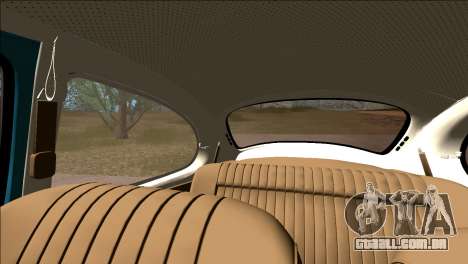 Volkswagen Beetle (Fusca) 1300 1971 - Brazil para GTA San Andreas