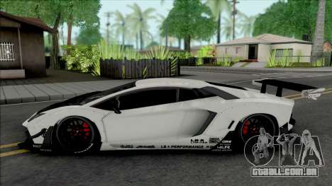 Lamborghini Aventador LP700-4 LB Limited Edition para GTA San Andreas