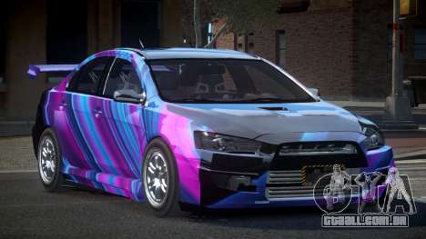 Mitsubishi Lancer X GST-R PJ6 para GTA 4