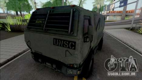 Cargo Truck UNSC para GTA San Andreas