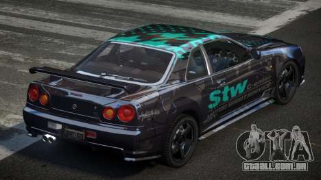 Nissan Skyline PSI Drift L9 para GTA 4