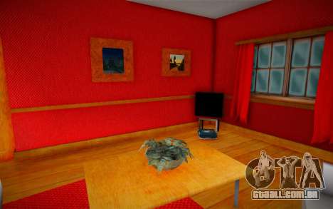 A nova casa de C.J. (interior) para GTA San Andreas