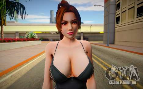 Mai Shiranui Leotard para GTA San Andreas