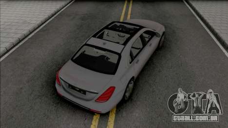 Mercedes-Maybach S650 W222 2019 para GTA San Andreas