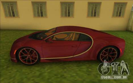 Bugatti Chiron para GTA Vice City